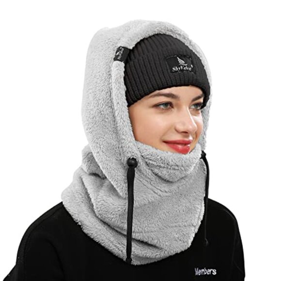 Ultra-Soft Fleece Balaclava Ski Mask Wind-Resistant Winter Face Cover Unisex main image 8